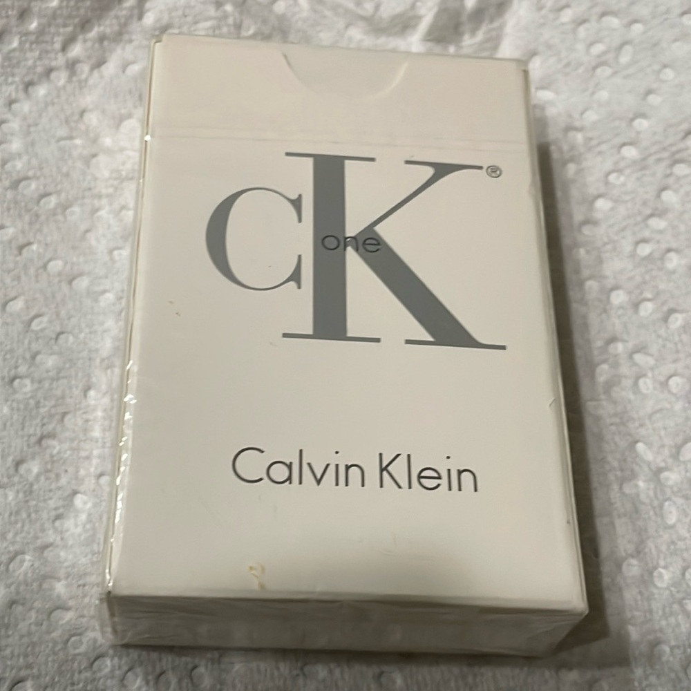 NEW Calvin Klein Playing Cards Sealed